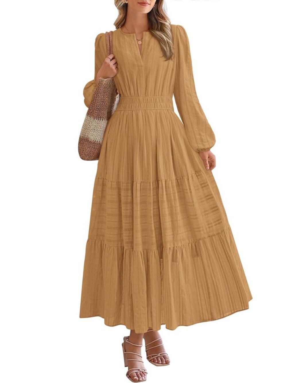 Womens Fall 2026 Casual Midi Maxi Dresses